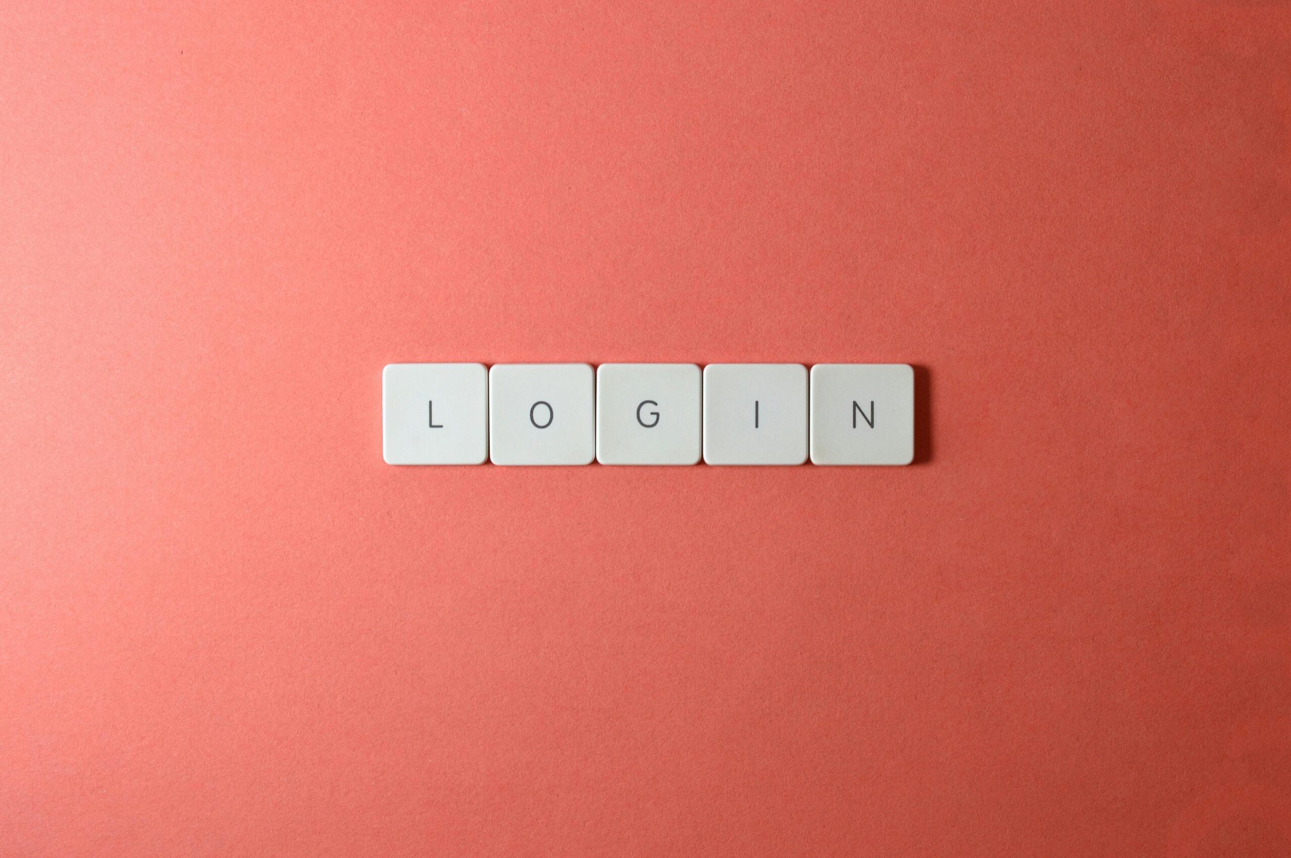 Login screen